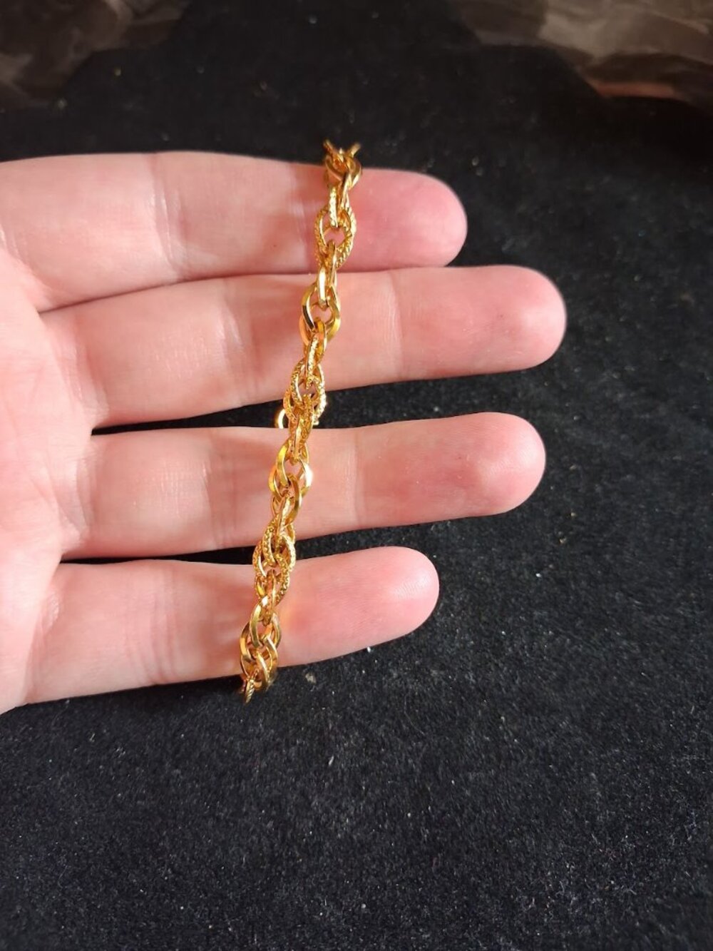7 inch chain bracelet
